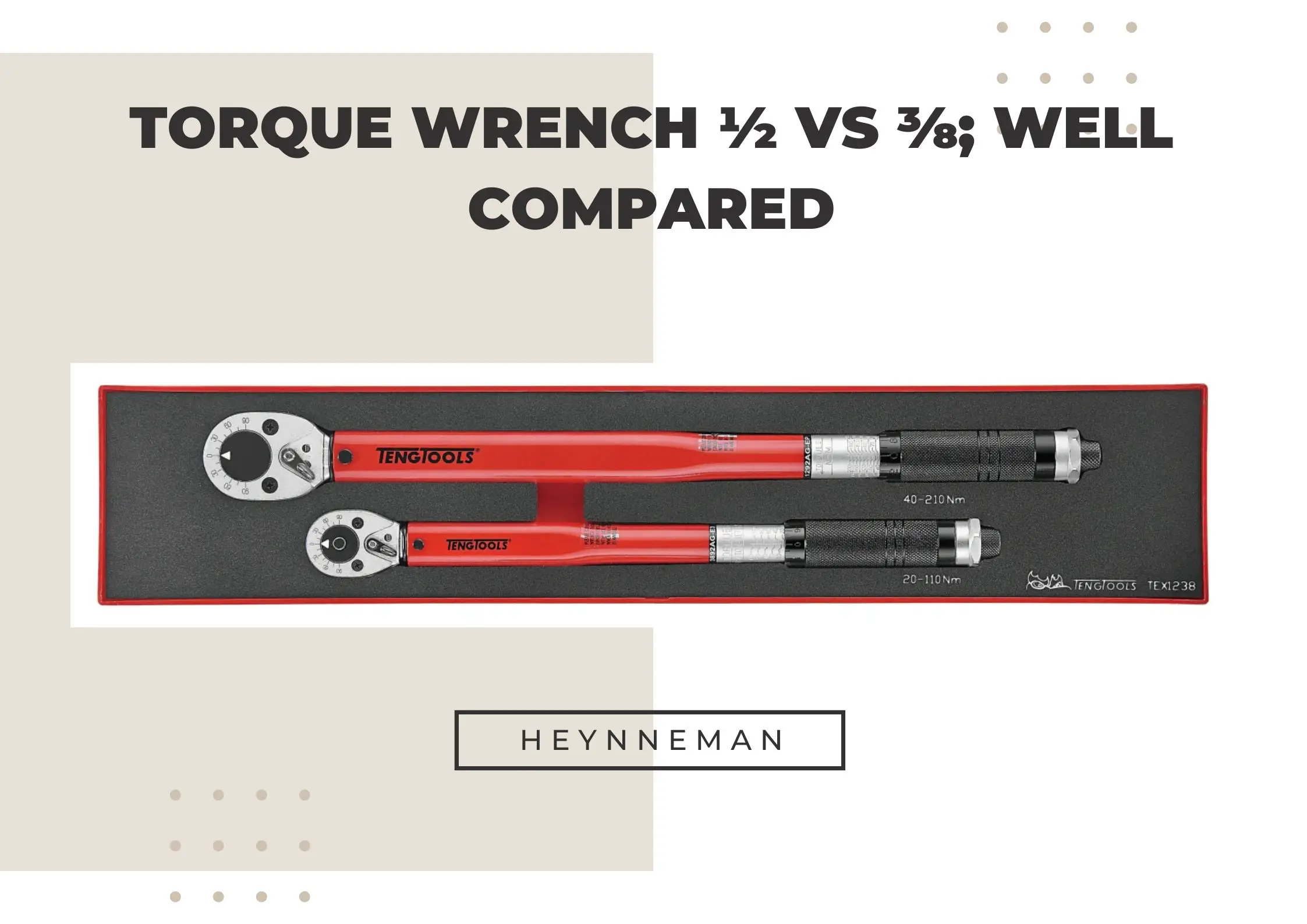 Torque Wrench ½ vs ⅜