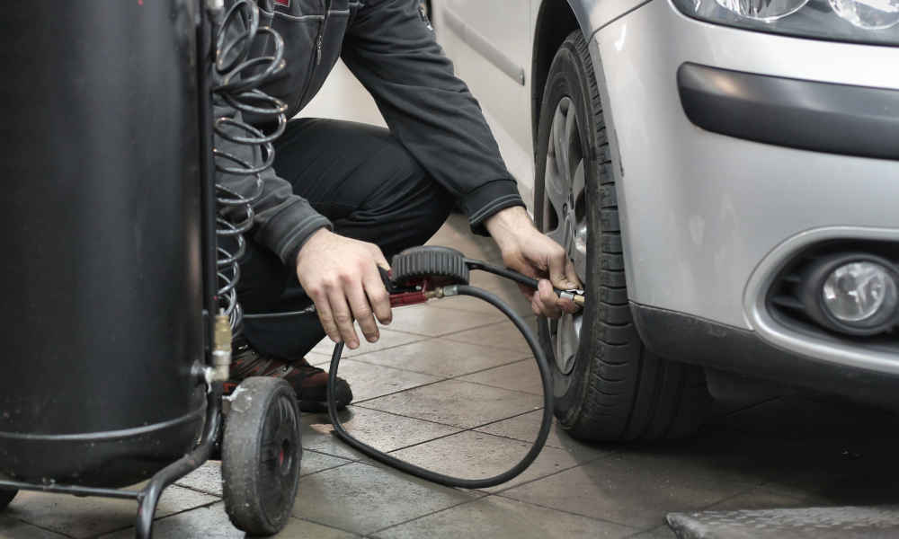 blinking tire pressure light